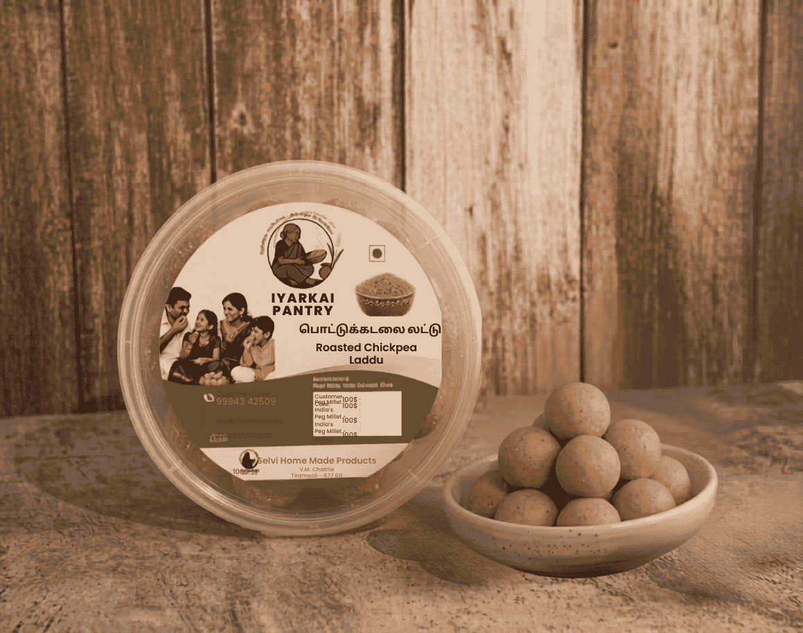 Roasted Chickpea Laddu